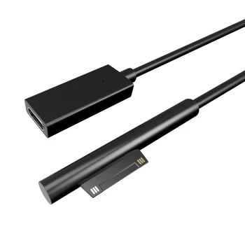 20 см 15 В 3A USB Type-C Источник Питания для Microsoft Surface Pro 4 5 6 Go PD Кабель-Адаптер Для Зарядки DC Шнур Быстрое Зарядное Устройство Планшет
