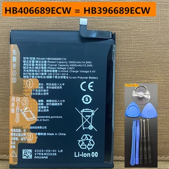 Новый Оригинальный Аккумулятор HB406689ECW 4000 мАч для Huawei Honor 8C 9C Y9 2018 Y7 2019/Y7 Prime/Mate 9 Pro/P40 Lite E JKM-LX1 LX2 LX3