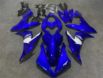 Комплект обтекателя мотоцикла для Yamaha R1 04-06 YZF1000 2004 2005 2006, обтекатель сине-белый