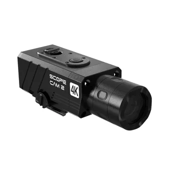 RunCam Scope Cam 2 4K Страйкбольная Камера С Цифровым Зумом Индивидуальное Перекрестие IP64 Водонепроницаемое приложение Для Пейнтбола 1400mAh 128G Scopecam