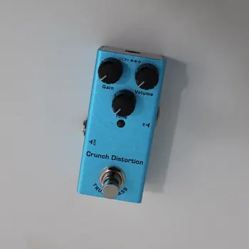 Гитарные эффекты Синие педали эффектов для акустической электрогитары Crunch Distortion Инструменты Аксессуары