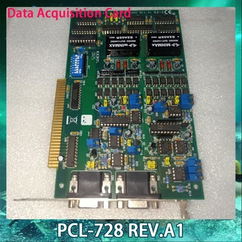 PCL-728 REV.A1 Для карты сбора данных Advantech 12-разрядная 2-канальная карта ISA с изолированным аналоговым выходом Быстрая поставка Работает идеально