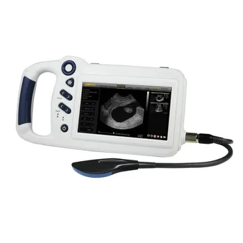 Дешевый портативный сканер L80 линейный/кривой ветеринарный ультразвук