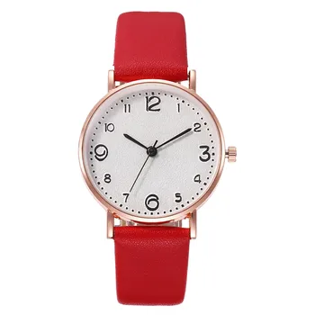 Простые модные мужские часы Стеклянные часы с квадратным циферблатом из сплава Часы с кожаным ремешком Модные наручные часы Деловые часы Omega