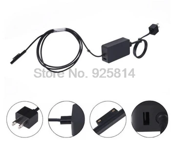 dhl или EMS 10шт 12 В 2.58A 36 Вт блок питания переменного тока адаптер зарядного устройства разъем USB 2.0 для Microsoft Surface Pro 3 Pro 4