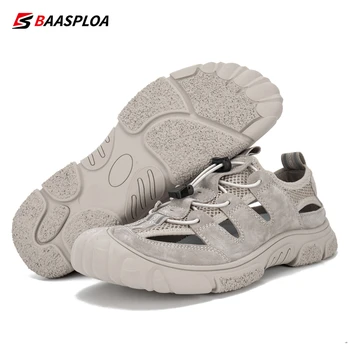 Мужская обувь Baasploa, Летняя уличная обувь, Дышащая профессиональная водная обувь для мужчин, нескользящие быстросохнущие сандалии