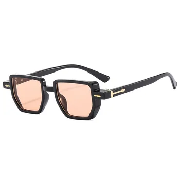 QULSKVIPER, новые мужские и женские солнцезащитные очки в стиле панк в мелкой оправе неправильной формы, повседневные солнцезащитные очки, устойчивые к ультрафиолетовому излучению из материала ПК