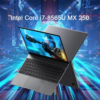 14,1-дюймовый Игровой ноутбук Intel Core i7-8565U NVIDIA MX250 2G Ультрабук Windows10 /11 MAX 32 ГБ оперативной памяти M.2 NVME 5G WiFi BT4.0
