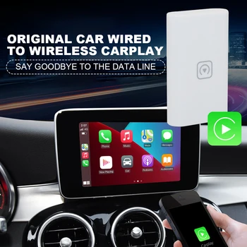 Беспроводной Ключ Carplay Bluetooth-совместимый WIFI Автомобильный Игровой Адаптер ABS Пластик Активатор Ключа Carplay Четырехъядерный Процессор Автозапчасти