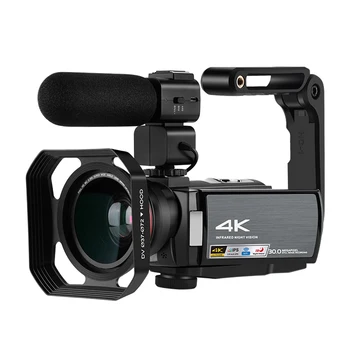Цифровая Видеокамера ночного Видения Winait Max 30 Мегапикселей 4k Wifi с 3,0-дюймовым Сенсорным дисплеем и 16-кратным Цифровым зумом
