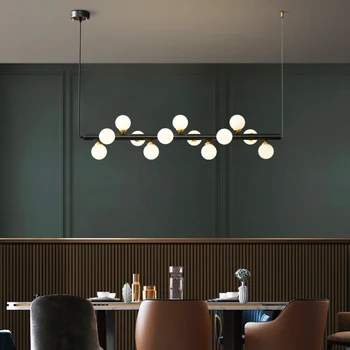 Современная столовая lamparas decoracion hogar moderno умные подвесные светильники салон декоративных люстр для столовой