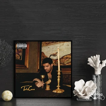 Обложка музыкального альбома Drake Take Care, плакат, художественная печать на холсте, домашний декор, настенная живопись (без рамки)
