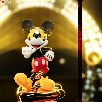 Подлинная серия Disney Mickey Mouse Shining Moment Нежная Фигурка Модная Мультяшная Фигурка Настольное Украшение Подарок на День Рождения
