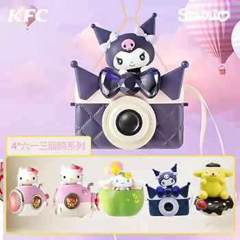 2023 Kfc 1 Июня День защиты детей Sanrio Toys Kuromi Hellokittys Cinnamoroll Аниме Фигурки Модель Игрушки для Детского Подарка