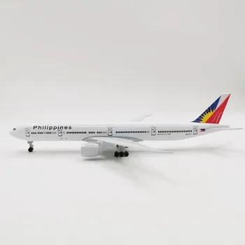 20 см Масштаб 1:300 Philippine Airlines 777 B777 Самолеты Самолет Из Литого под давлением сплава Модель Игрушки Коллективные Детские игрушки