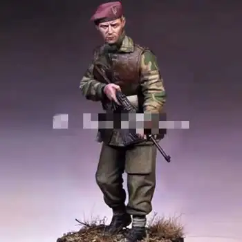 1/16 фигурки солдата из смолы, модель британского коммандос времен Второй мировой войны, фигурка Гк в разобранном виде, не окрашенная.