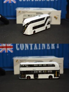 Модель автобуса P6 из сплава 1:64, винтажный автомобиль, металлические игрушки для детей, отлитый под заказ подарок