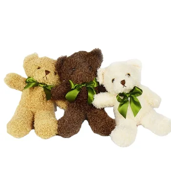 1шт 25 см Кавайный Плюшевый мишка Плюшевая игрушка Милые мягкие животные Куклы-медведи для детей Подарок на день рождения для маленьких детей Подарок на День Святого Валентина