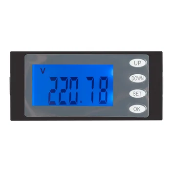 PZEM-006 AC многофункциональный измеритель мощности с цифровым ЖК-дисплеем, монитор напряжения, амперметр, измеритель мощности