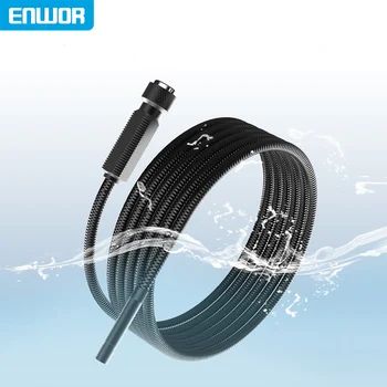 Только кабель для экранного эндоскопа ENWOR P30 3,9 мм / 5,5 мм / 8 мм С одной и двумя линзами, жесткий кабель, змеиная трубка, Только без экранного монитора