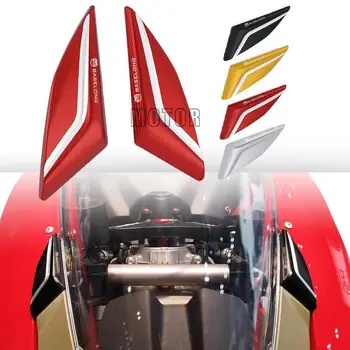 Крышка с Зеркальным Отверстием с ЧПУ, Блокирующая Защитный Кожух Обтекателя Для Ducati Panigale V4/S/Speciale/R/V2 2018 2019 2020 2021 2022