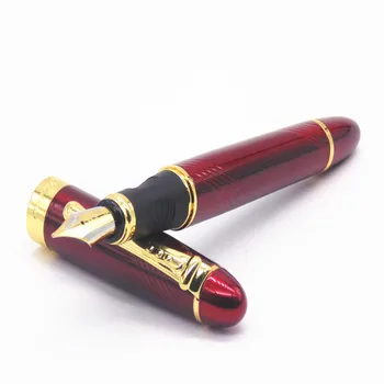 JINHAO X450 Роскошная спиральная перламутрово-красная деловая ручка со средним кончиком, новая офисная ручка для письма в бизнес-школе