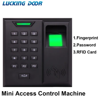 цифровой контроль доступа по отпечатку пальца 125 кГц RFID, блокировка паролем посещаемости, блокировка отпечатков пальцев, встроенный машинный ключ 500 пользователей