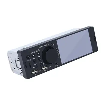 Одиночный Din Автомобильный Стерео Радио FM Аудиоприемник USB FM TF Карта AUX MP5 Плеер 4,1 дюймовый Сенсорный Экран Пульт Дистанционного Управления Автомобильным MP5 Плеером