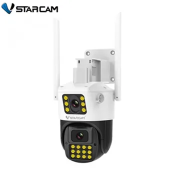 Vstarcam CS663DR 2MP 1080P Двухобъективная PTZ IP Купольная Камера AI Humanoid Detection Полноцветная Система Безопасности CCTV Домофон Радионяня