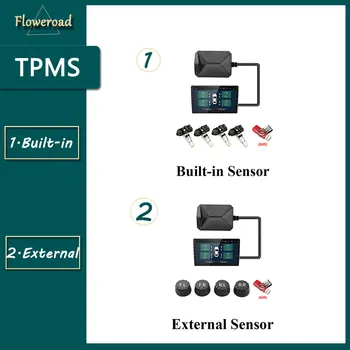 Автомобильное Радио мультимедийный DVD-Плеер Система Контроля Давления В Шинах Запасная Шина Внутренний Внешний Датчик USB TMPS Для Android TPMS
