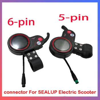 Для электрического самоката Sealup 5pin 6pin Контроллер Скорости электрического горного велосипеда с ЖК-дисплеем