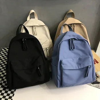 Модный рюкзак, холщовый женский рюкзак, противоугонная сумка через плечо, новая школьная сумка для девочек-подростков, школьный рюкзак для женщин