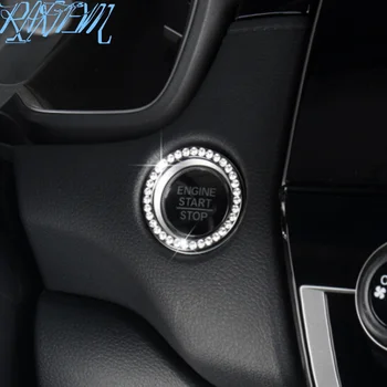 Кольцо Для Ключа Зажигания Автомобиля, Декоративная Крышка Для Audi A1 A2 A3 A4 A5 A6 A7 A8 Q2 Q3 Q5 Q7 S3 S4 S5 S6 S7 S8 TT TTS RS3 RS4 RS5