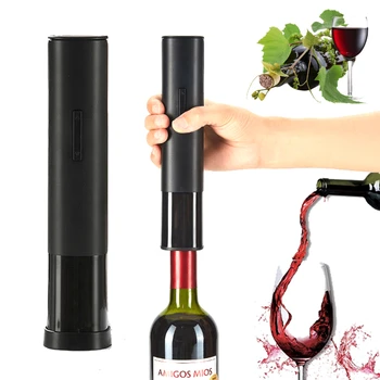 Электрическая открывалка для вина на батарейках, Автоматический Штопор, Открывалка для красного вина с резаком для фольги, Барные Кухонные инструменты, Открывалка для бутылок вина