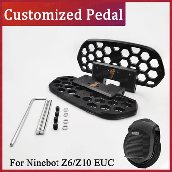 Индивидуальные педали EUC с ЧПУ Ninebot Z6 Z10, сотовая педаль, Педаль электрического одноколесного велосипеда, Моноколесо для электронного одноколесного велосипеда