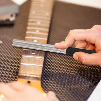 1 мм/2 мм/3 мм/4 мм Гитарный напильник для ладов, инструмент для ремонта из углеродистой стали для Luthier Tools Гитарные запчасти и аксессуары