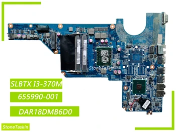 Лучшее значение 655990-001 для HP Pavilion G4 G6 G7-1000 Материнская плата ноутбука DAR18DMB6D0 SLBTX I3-370M HM55 I3-370M DDR3 100% Протестирована