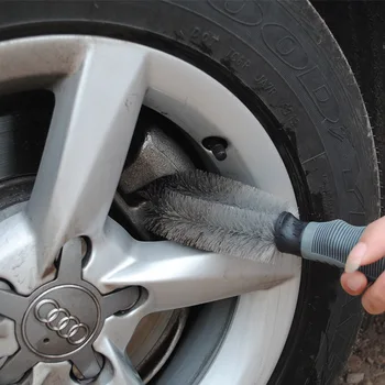 Профессиональные инструменты для чистки ступицы автомобиля Щетка для шин мягкая щетка для чистки колес маленькая щетка щетка для обода автомобиля чистящие средства