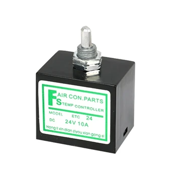 Термостат 12 В/24 В 10A для испарителя с регулируемым электронным контролем температуры Поворотный переключатель температуры с датчиком