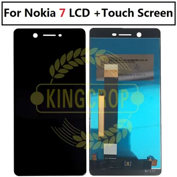 100% Протестировано для 5,2-дюймового ЖК-дисплея Nokia N7 с цифровым преобразователем сенсорного экрана в сборе, запасные части для Nokia 7 LCD