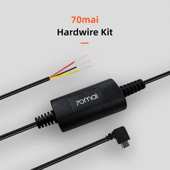 трос стояночного тормоза 70mai Mini Dash Cam Hardwire Kit USB Hard Wire Kit для 70mai Dash Dam 4K A800S для 70mai Dash Dam A400 M300