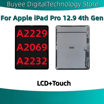 A2229 A2069 A2232 Новинка для Apple iPad Pro 12,9 4-го поколения 2020 A2229 A2069 A2232 Сенсорный ЖК-дисплей В сборе с Цифровым Преобразователем