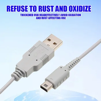 Для Nintendo Wii U Геймпад USB кабель зарядного устройства Блок питания Кабель для зарядки Кабель для передачи данных для Nintendo Джойстик контроллера WiiU Pad