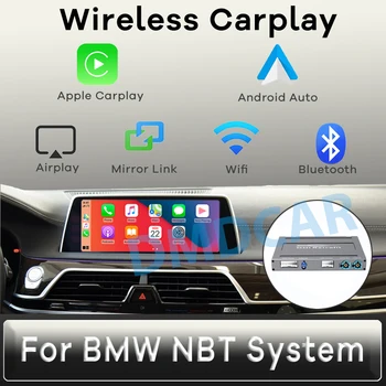 Для BMW F20 F21 F22 F23 Система NBT Беспроводной Carplay MMI Android Auto Interface Box