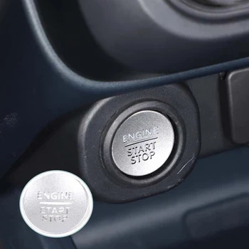 Кнопка включения двигателя автомобиля из нержавеющей стали, Наклейка на крышку, Аксессуары для интерьера Ford Maverick 2022