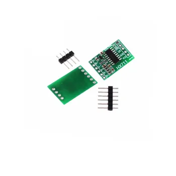 Датчик Взвешивания Веса HX711 Двухканальный 24-Битный Прецизионный Модуль A/D Датчик Давления для Микроконтроллера Arduino DIY Preferred